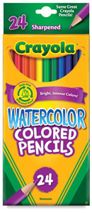 Watercolor Pencils, Set of 24