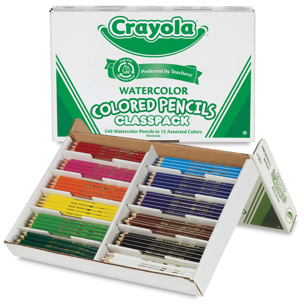 Watercolor Pencils, Classpack of 240