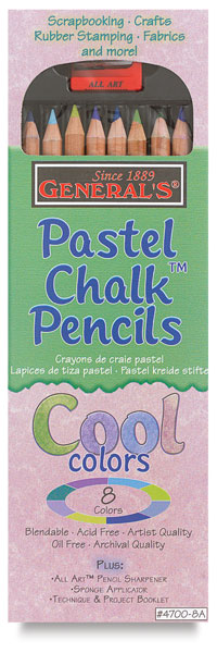 Set of 8, Cool Colors