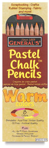 Set of 8, Warm Colors