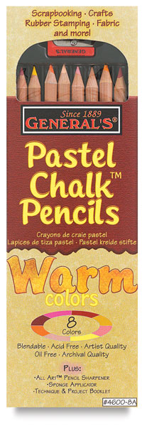 Set of 8, Warm Colors