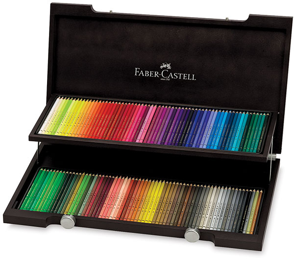 Wooden Box Pencil Set of 120