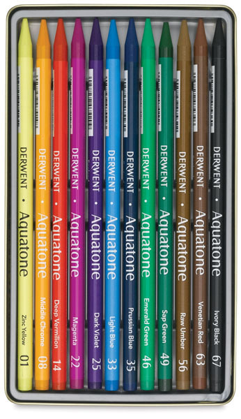 Woodless Watercolor Sticks, Set of 12