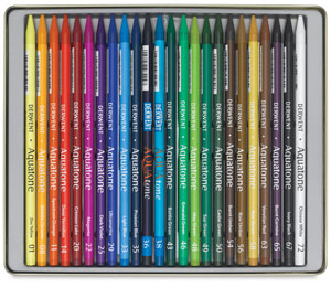 Woodless Watercolor Sticks, Set of 24