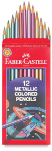 Metallic Pencils, Set of 12