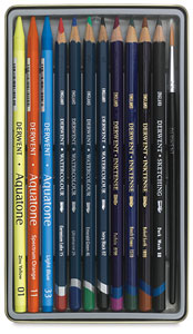 Watercolor Pencils, Set of 12 Watercolor Pencils, Set of 12