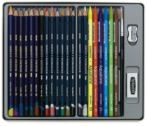 Watercolor Pencils, Set of 24