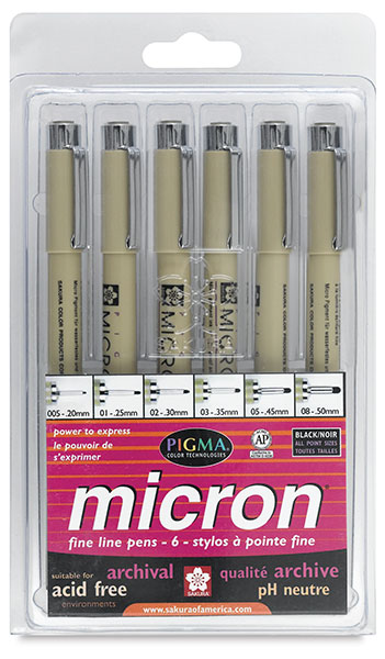 Set of 6, Black