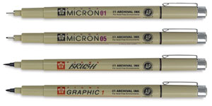 Set of 4 Sizes, Sepia