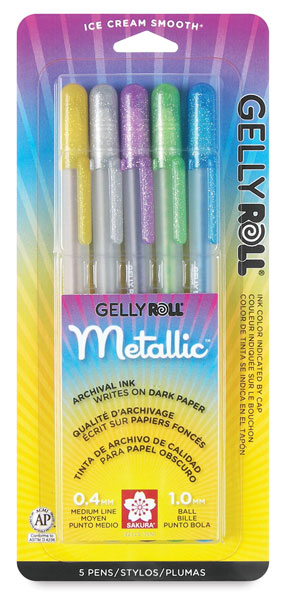 Hot Metallic Colors Set