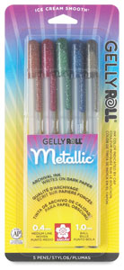Dark Metallic Colors Set