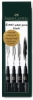 Black, Set of 4