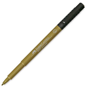 Gold, Bullet Nib