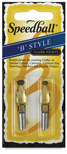 Round Nibs, Set of 2