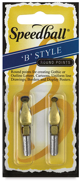 Round Nibs, Set of 2