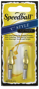 Flat Nibs, Set of 2