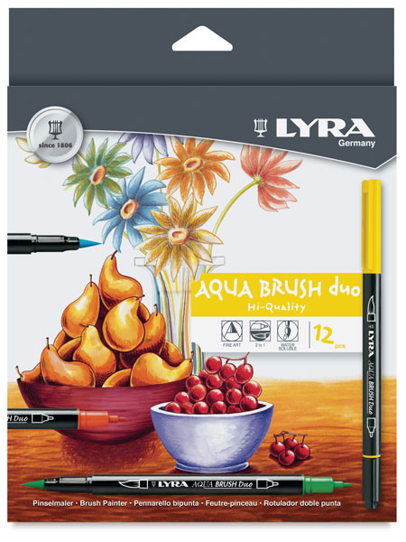 Aqua Brush Duo, Set of 12