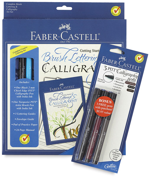 Getting Started Brush Lettering and Calligraphy  Bonus Set 
