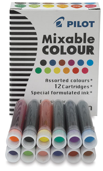 Refills, Assorted Colors, Pkg of 12