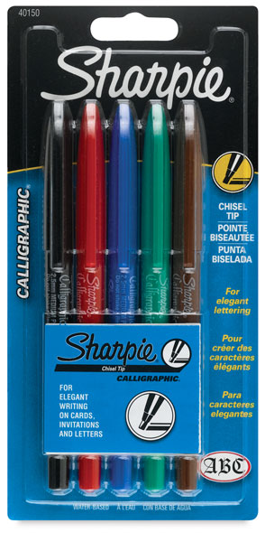 Calligraphic Markers, Set of 5