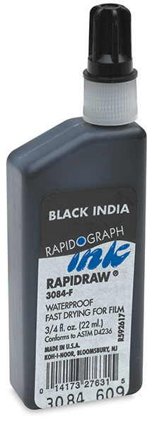 Rapidraw Black India Ink