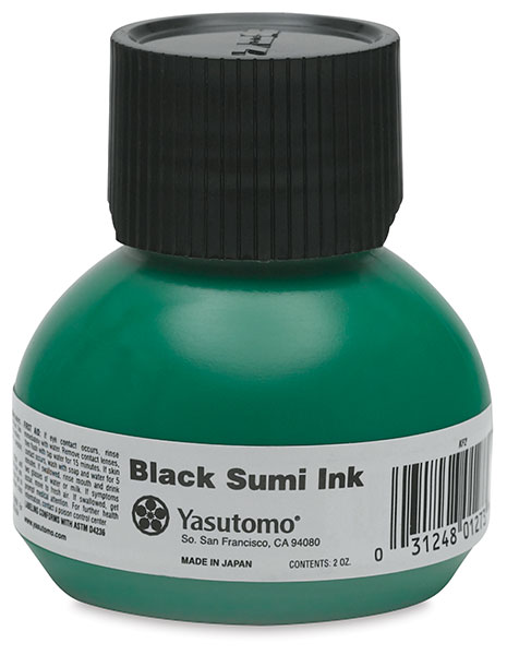Liquid Sumi Ink 2 oz, Waterproof
