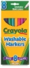 Set of 8, Bold Colors, Thin Line