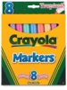 Set of 8 Tropical Colors, Broad Tip