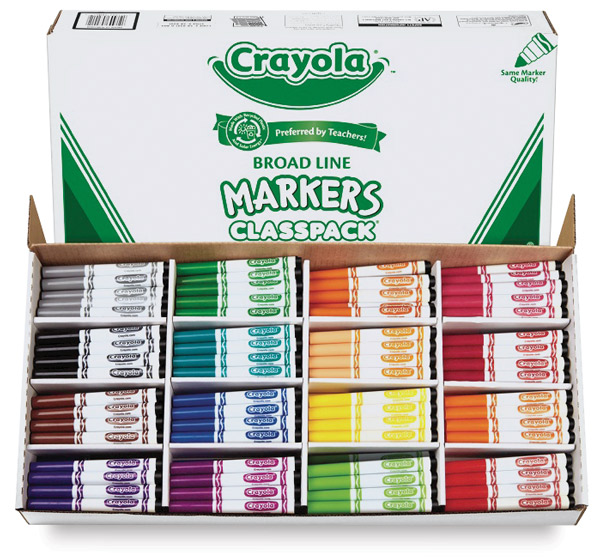 Classpack of 256 Markers