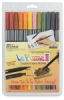 Set of 12 Markers, Garden Colors