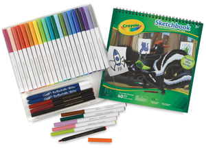 Super Tips Sketch 'n Color Set  NEW! 