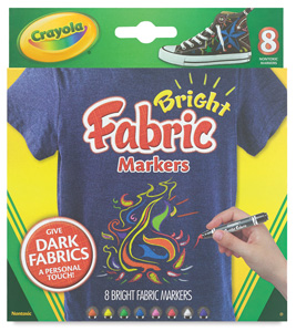 Bright Fabric Markers, Set of 8 NEW! Bright Fabric Markers, Set of 8 NEW!