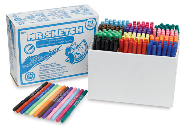 Scented Markers, Classpack of 216