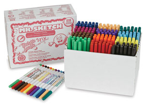Unscented Markers, Classpack of 216