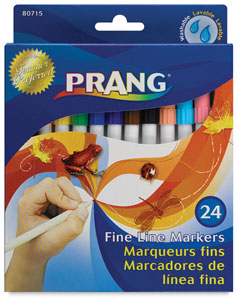 Fine Line Markers, Set of 24