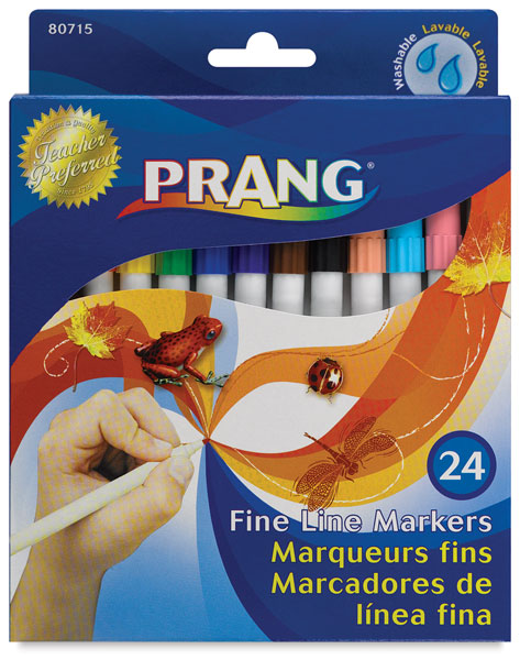 Fine Line Markers, Set of 24