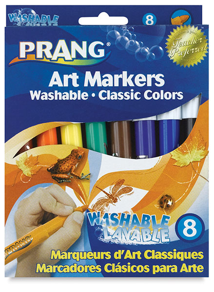 Washable Markers, Set of 8