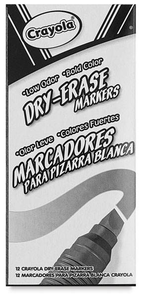 Set of 12 Black Markers