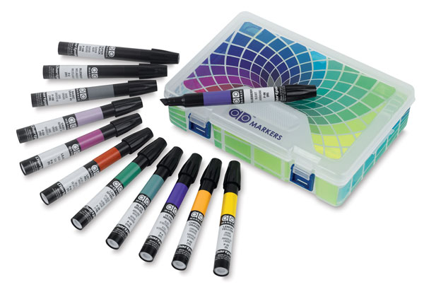 Set of 12 with  FREE Plastic Travel Case 