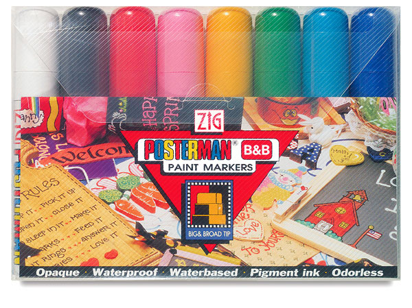 Set of 8 Big & Broad Markers