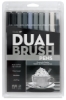 Set of 10 Gray Scale Colors