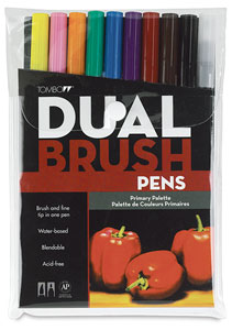 Set of 10 Primary Colors