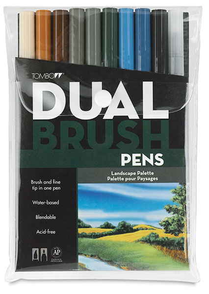 Set of 10 Landscape Colors