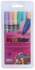 Pastel Colors Set of 6, Fine Tip