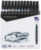 Set of 12, Cool Grays