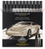 Set of 12, French Grays