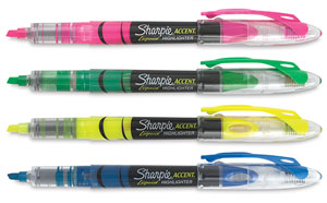 Liquid Accent Highlighters