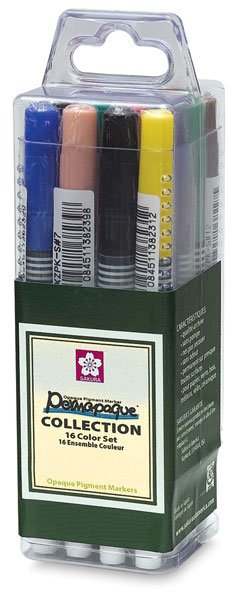 Set of 16 Fine Point Markers