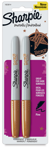 Metallic Fine Point Marker, Set of 2