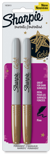 Metallic Fine Point Marker, Set of 2